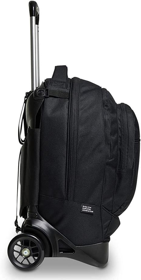 Zaino Plug Plain Invicta Trolley Grs, Jet Black - 4