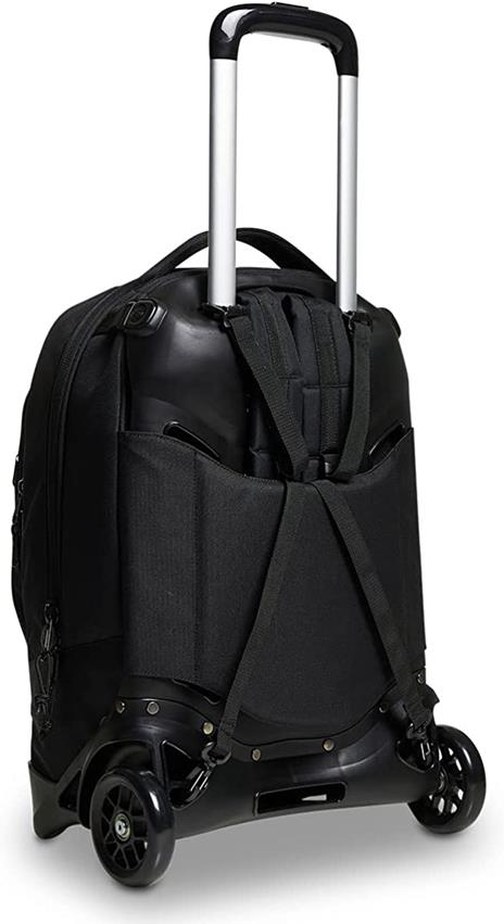Zaino Plug Plain Invicta Trolley Grs, Jet Black - 5