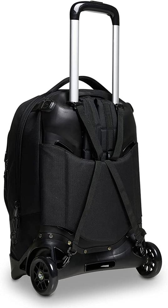 Zaino Plug Plain Invicta Trolley Grs, Jet Black - 5