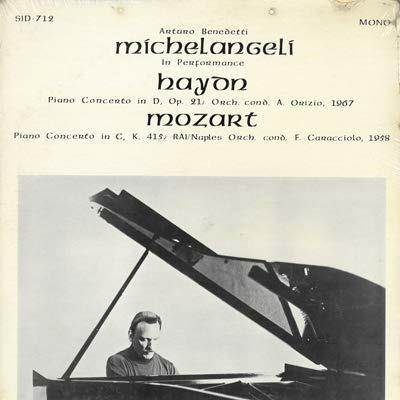 Arturo Bened. Michelangeli in Concert - Vinile LP di Franz Joseph Haydn,Arturo Benedetti Michelangeli
