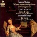 Sonata per flauto traverso n.3 in MI - CD Audio di Tomaso Giovanni Albinoni