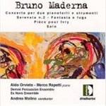 Concerto per 2 pianoforti (1948) - CD Audio di Bruno Maderna
