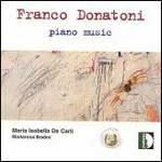 Piano Music - CD Audio di Franco Donatoni