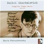 Sonate n.1, n.2 - Tre pezzi - Quaderno infantile - Murzilka - Tre variazioni su Glinka - CD Audio di Dmitri Shostakovich,Boris Petrushansky