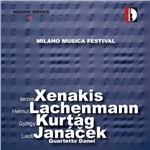 Milano musica festival. Quartetti per archi - CD Audio di Leos Janacek,Iannis Xenakis