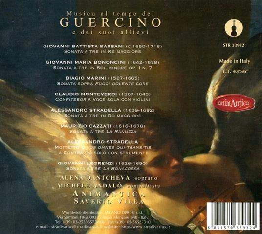 Musica Al Tempo Del Guercino e Dei Suoi Allievi - CD Audio di Giovanni Battista Bassani - 2