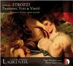 Passioni, vizi e virtù - CD Audio di Barbara Strozzi,Consort Baroque Laurentia