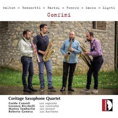 Confini - CD Audio di William Walton,Coritage Saxophone Quartet