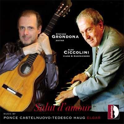 Salut d'amour - CD Audio di Manuel Maria Ponce,Stefano Grondona
