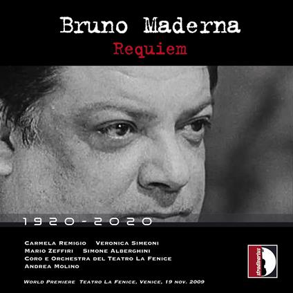 Bruno Maderna Requiem - CD Audio di Bruno Maderna