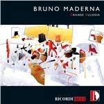 Grande Aulodia - CD Audio di Bruno Maderna,Severino Gazzelloni,Orchestra Sinfonica RAI di Roma,Lothar Faber
