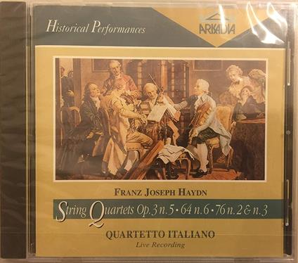 String Quartets - CD Audio di Franz Joseph Haydn
