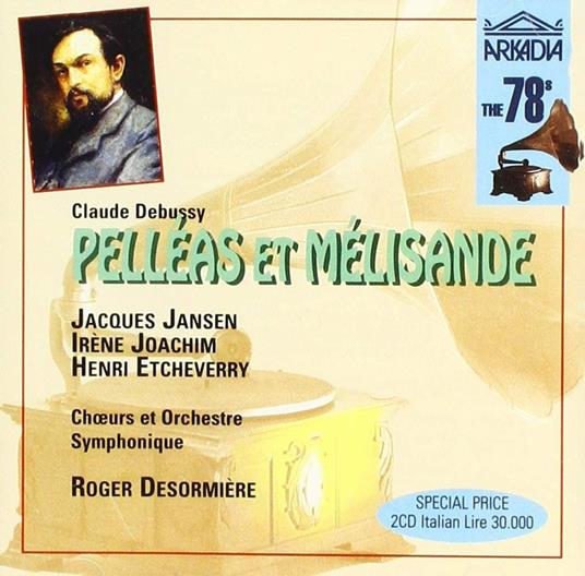 Pelleas Et Melisande Jansen - Joachim - CD Audio di Claude Debussy