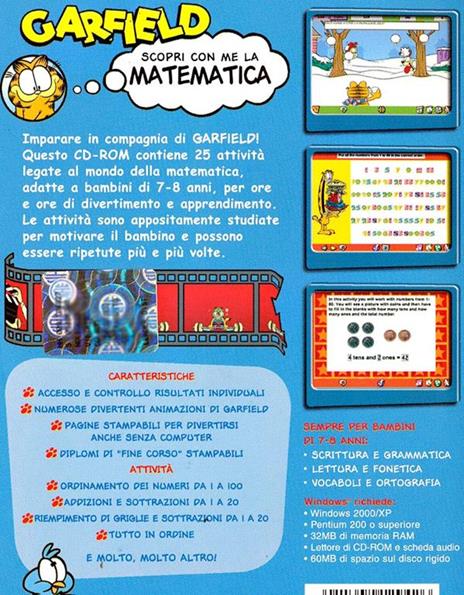 Garfield: Matematica (7-8 anni) - 3
