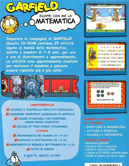 Garfield: Matematica (7-8 anni) - 4