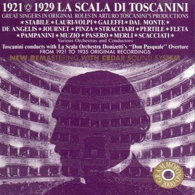La Scala di Toscanini 1921-1929 - CD Audio di Gaetano Donizetti