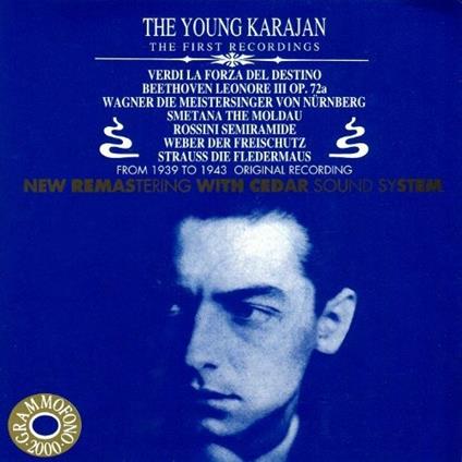 Young Karajan - CD Audio di Giuseppe Verdi,Herbert Von Karajan