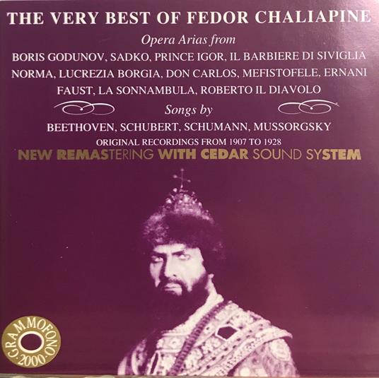 The Very Best - CD Audio di Feodor Chaliapin