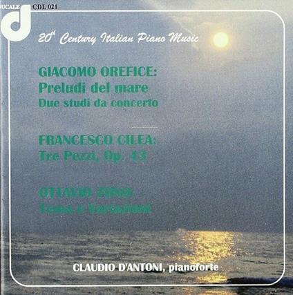 Preludi del mare - 2 Studi da concerto - CD Audio di Giacomo Orefice