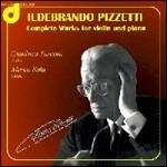 Opere per violino e pianoforte - CD Audio di Ildebrando Pizzetti