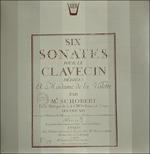 Six Sonates Pour Le Clavecin Op.xiv Dédiées a Madame De La Vallette (Special Edition)