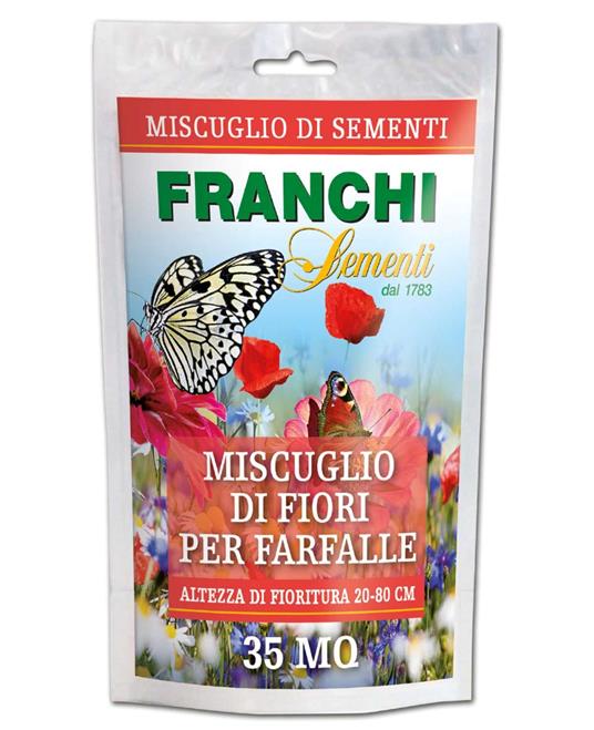 Bustina Prato Fiorito Per Farfalle 35Mq Semi Fiori Franchi Sementi -  Peragashop - Idee regalo