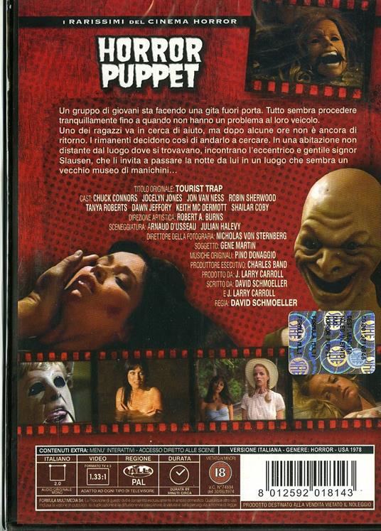 Horror Puppet di David Schmoeller - DVD - 2