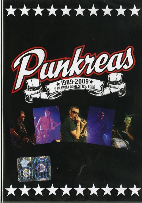 Punkreas. Paranoia domestica live - DVD di Punkreas