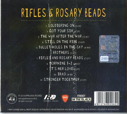 Rifles and Rosary Beads - CD Audio di Mary Gauthier - 2