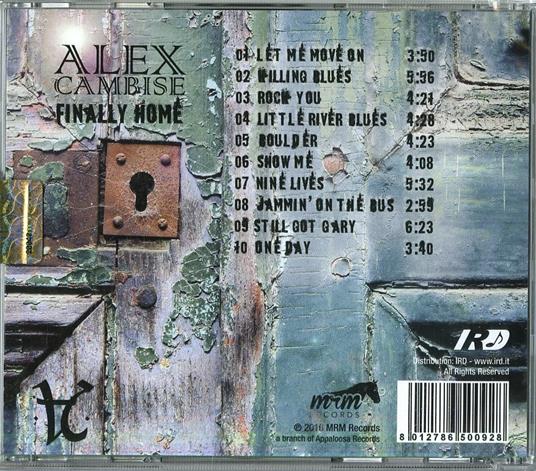 Finally Home - CD Audio di Alex Cambise - 2