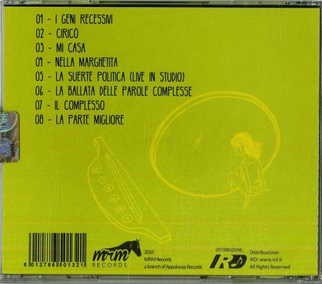 Ciricò - CD Audio di Sara Romano - 2