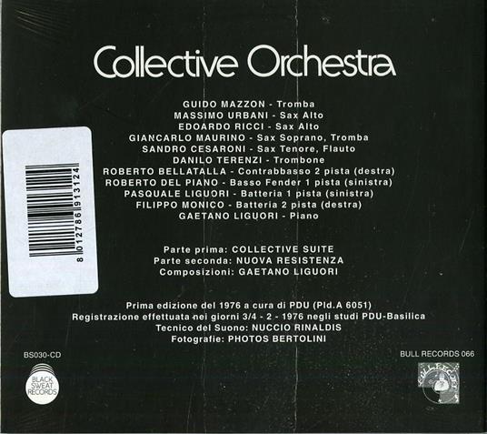 Collective Orchestra - CD Audio di Gaetano Liguori - 2