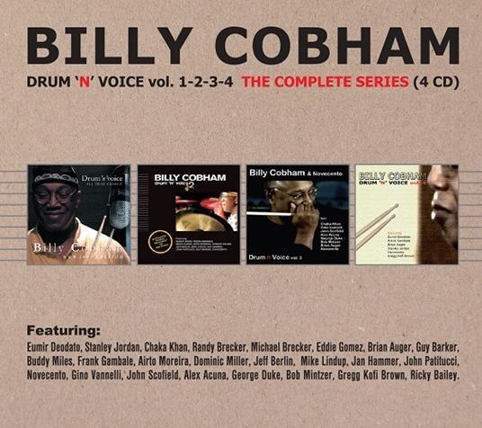Drum 'n' Voice vols. 1, 2, 3, 4 - CD Audio di Billy Cobham