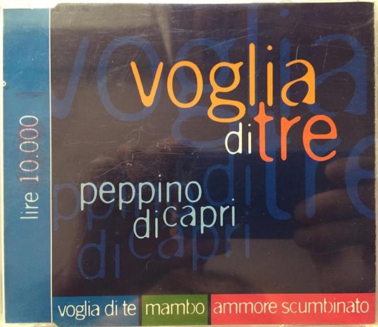 Voglia Di Tre - CD Audio di Peppino Di Capri