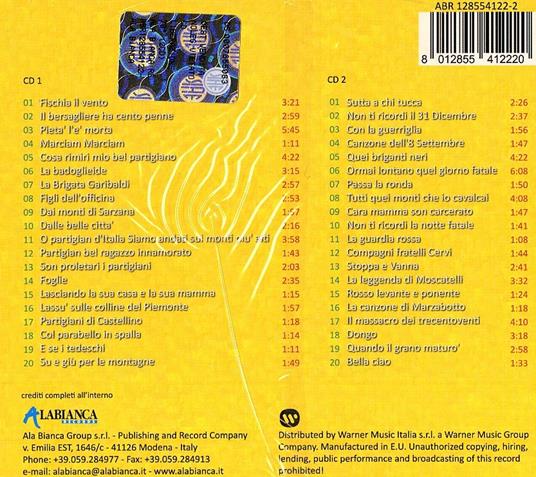 Liberazione 70° - CD Audio - 2