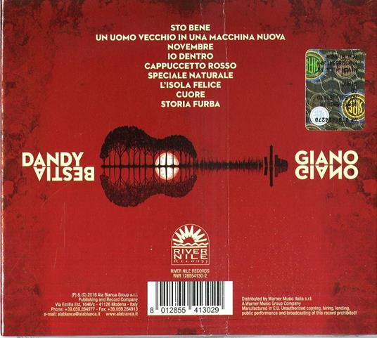 Giano - CD Audio di Fabio Testoni - 2