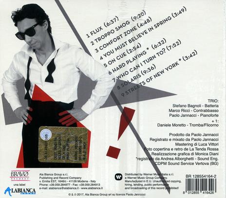 Hard Playing (feat. Daniele Moretto) - CD Audio + DVD di Paolo Jannacci - 2