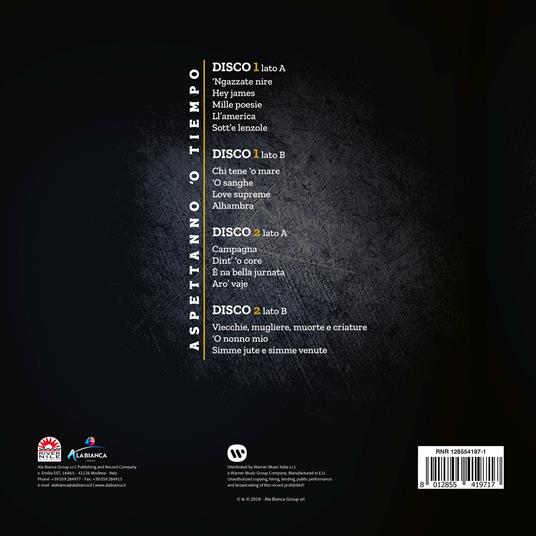 Aspettanno 'o tiempo - Vinile LP di Napoli Centrale,James Senese - 2
