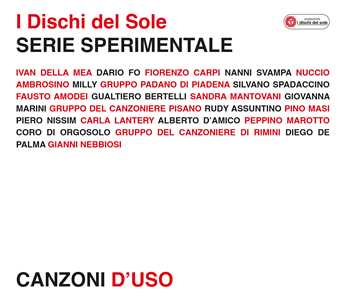 CD Serie sperimentale. Canzoni d'uso (I Dischi del Sole) (Esclusiva LaFeltrinelli e IBS.it) 