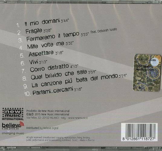 Il mio domani - CD Audio di Marco Rotelli - 2