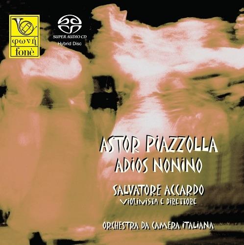 Adios Nonino - SuperAudio CD ibrido di Astor Piazzolla,Salvatore Accardo