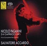 24 Capricci op.1 - SuperAudio CD ibrido di Niccolò Paganini,Salvatore Accardo