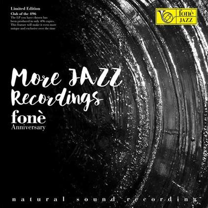 Foné 35th Anniversary. More Jazz Recordings (Natural Sound Recording) (180 gr.) (Limited Edition) - Vinile LP