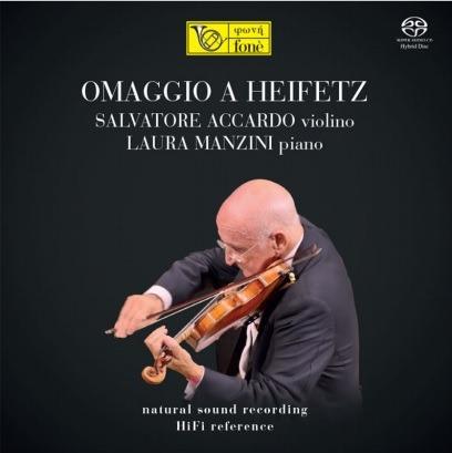 Omaggio a Heifetz - SuperAudio CD ibrido di Salvatore Accardo,Laura Manzini