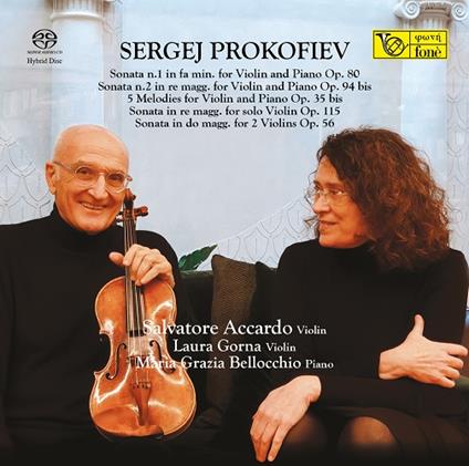 Works For Solo And Accompanied Violin (SACD) - SuperAudio CD di Salvatore Accardo