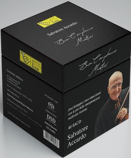 Buon compleanno Maestro (40 SACD - Box Set)) - SuperAudio CD di Salvatore Accardo