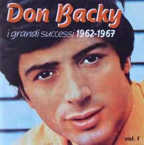 I Grandi Successi 1962-1967 Vol.1 - CD Audio di Don Backy