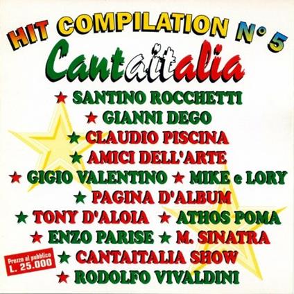 Hit Compilation n.5 Cantaitalia - CD Audio