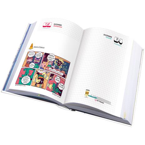 Diario Smemo 16 mesi, 2024, Manga Special Edition - Soggetto Samurai - 11 x 15 cm - 5