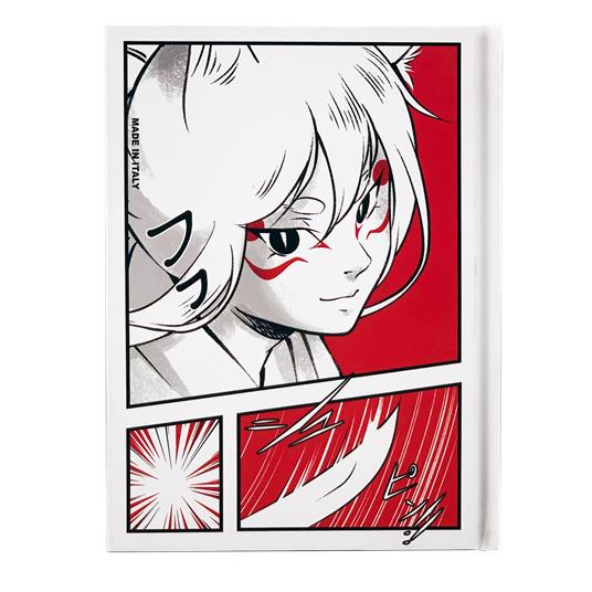 Diario Smemo 16 mesi, 2024, Manga Special Edition - Soggetto Samurai - 17 x 13 cm - 2
